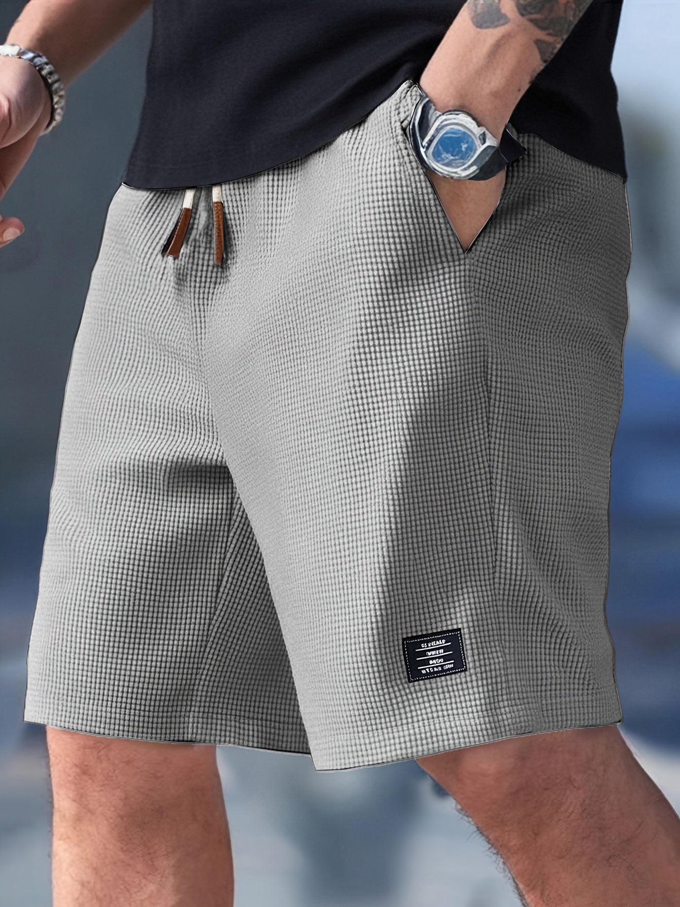 Giovanna™ – Shorts estivi in tessuto waffle
