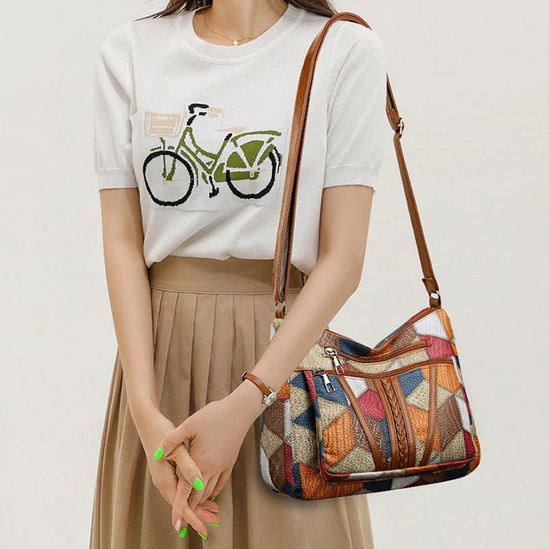 Borsa Giada in similpelle vegetale
