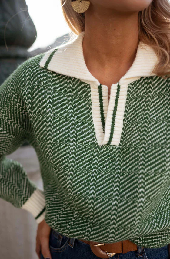 Emilia | V-hals trøje