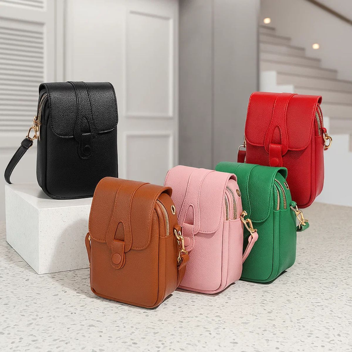 Evelyne™ – Stilfuld og Praktisk Skuldertaske