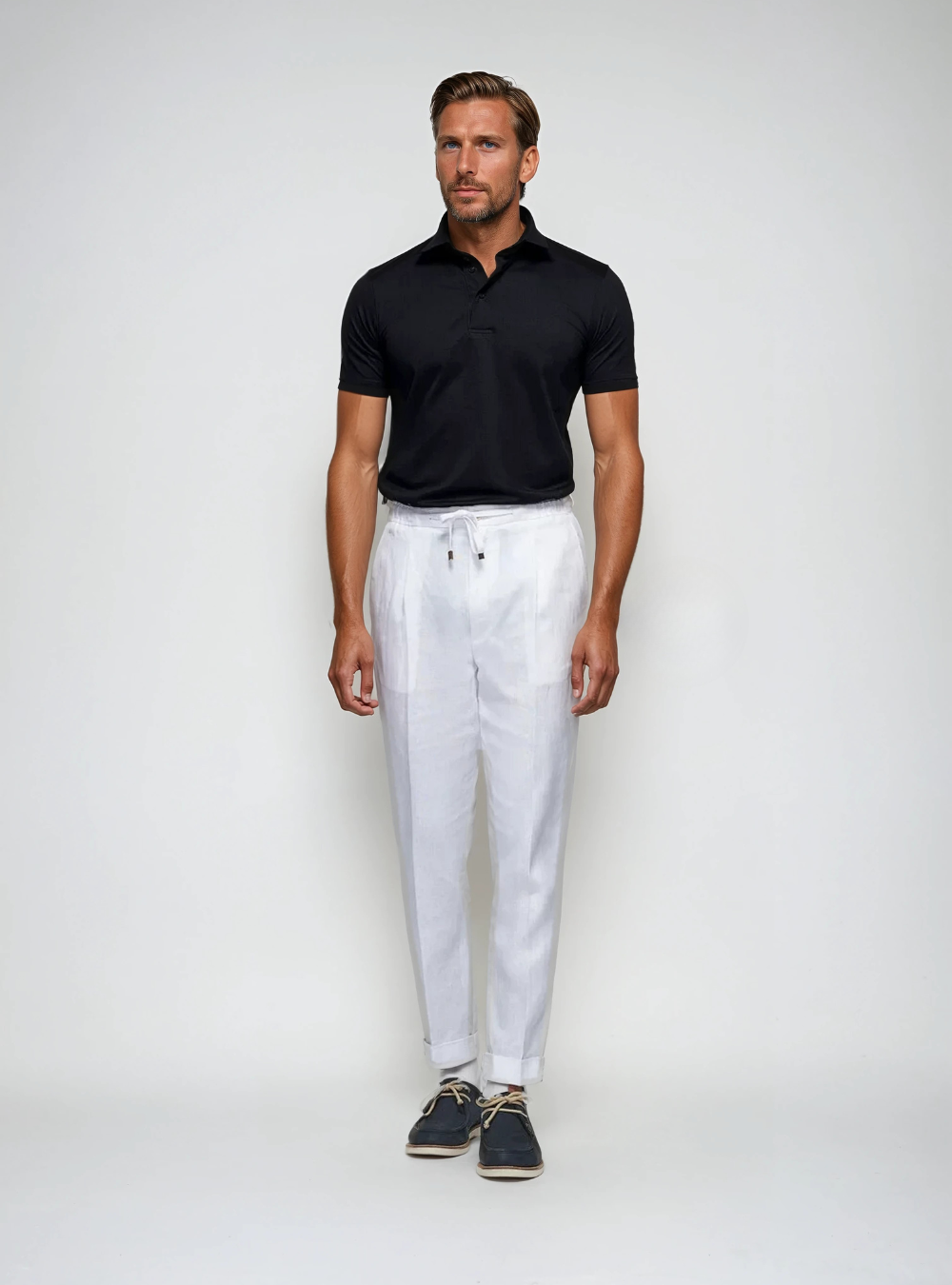 Højtydende Polo Shirt - Sort