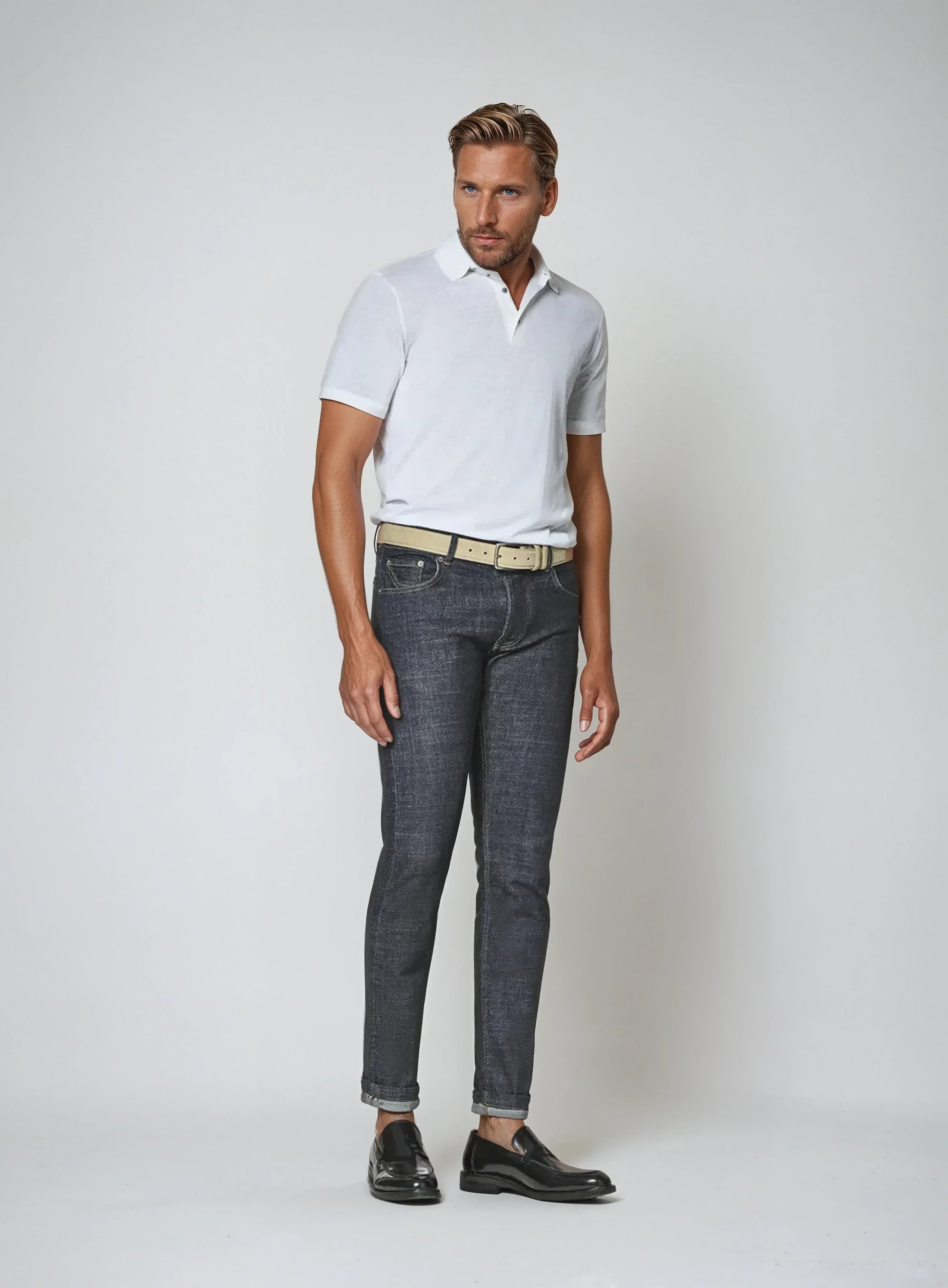 Premium Polo Shirt - Hvid